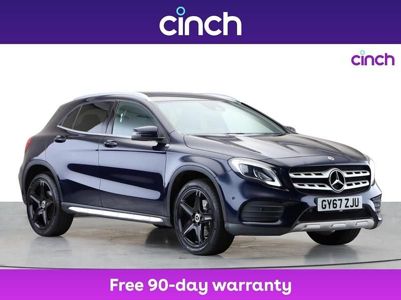 Blue Used 2017 Mercedes GLA220 AMG Line Premium SUV | £14,449 (Fair price) - Image 1/3