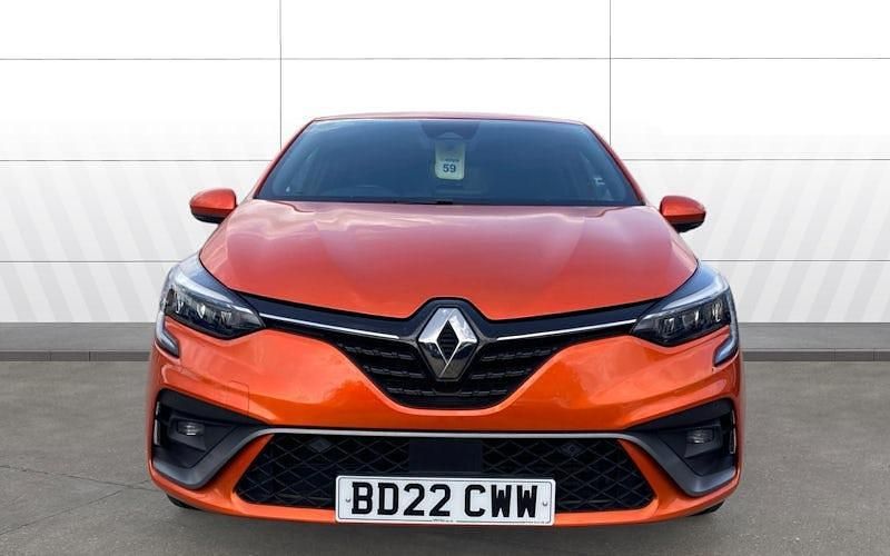 Used Renault Clio V RS Line 140 HP (102 kW) 2022 Orange Hatchback