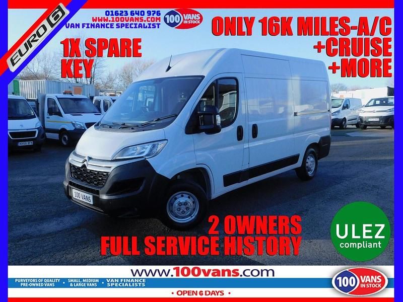 Used Citroën Relay 140 HP (102 kW) 2023 White Van