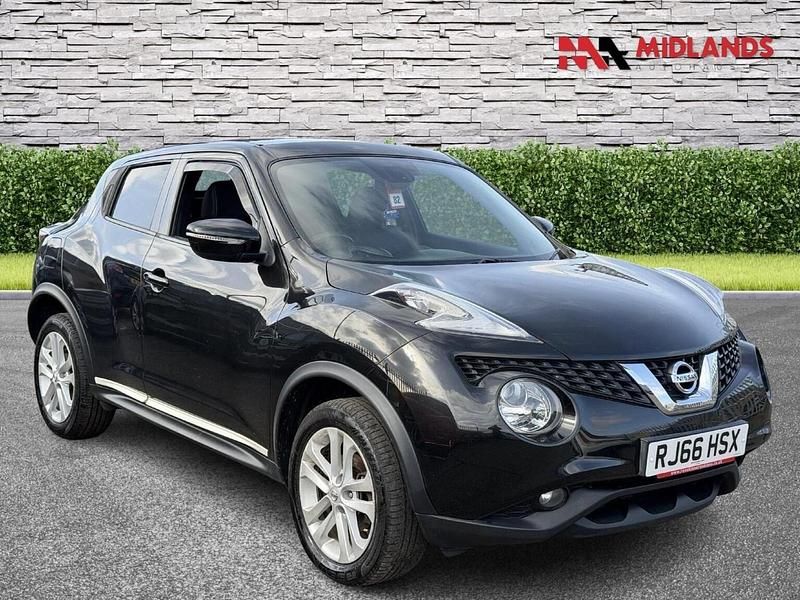 Used Nissan Juke N-Connecta 110 HP (80 kW) 2016 Black SUV