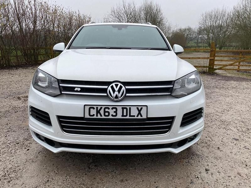 Used VW Touareg R-line 245 HP (180 kW) 2013 White SUV