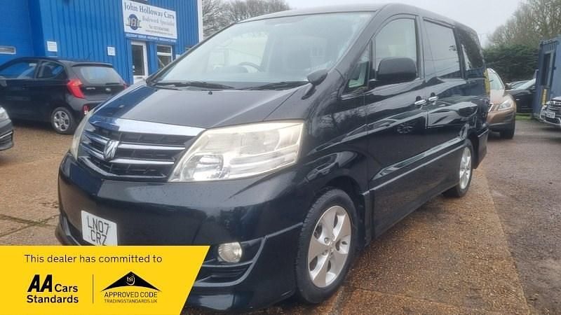 Second-hand Toyota Alphard 2009 Negru Monovolum