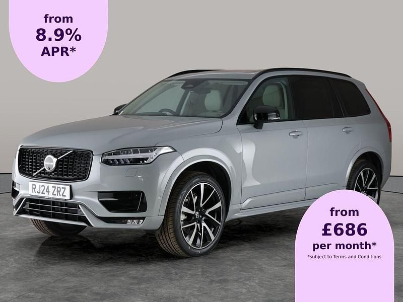 Grey Used 2024 Volvo XC90 Plus SUV | £42,397 (Super price) - Image 1/3