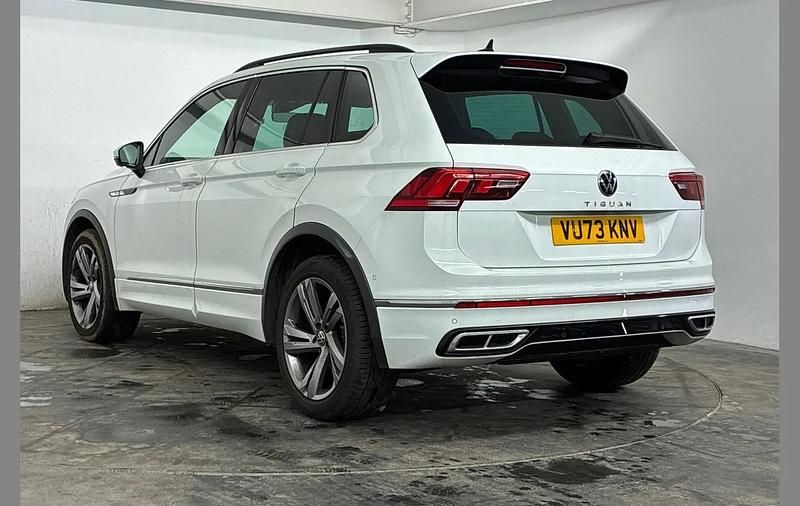 Used VW Tiguan R-line Edition 150 HP (110 kW) 2023 White SUV