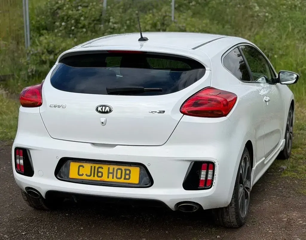Used Kia ProCeed GT-Line 118 HP (86 kW) 2016 White Hatchback