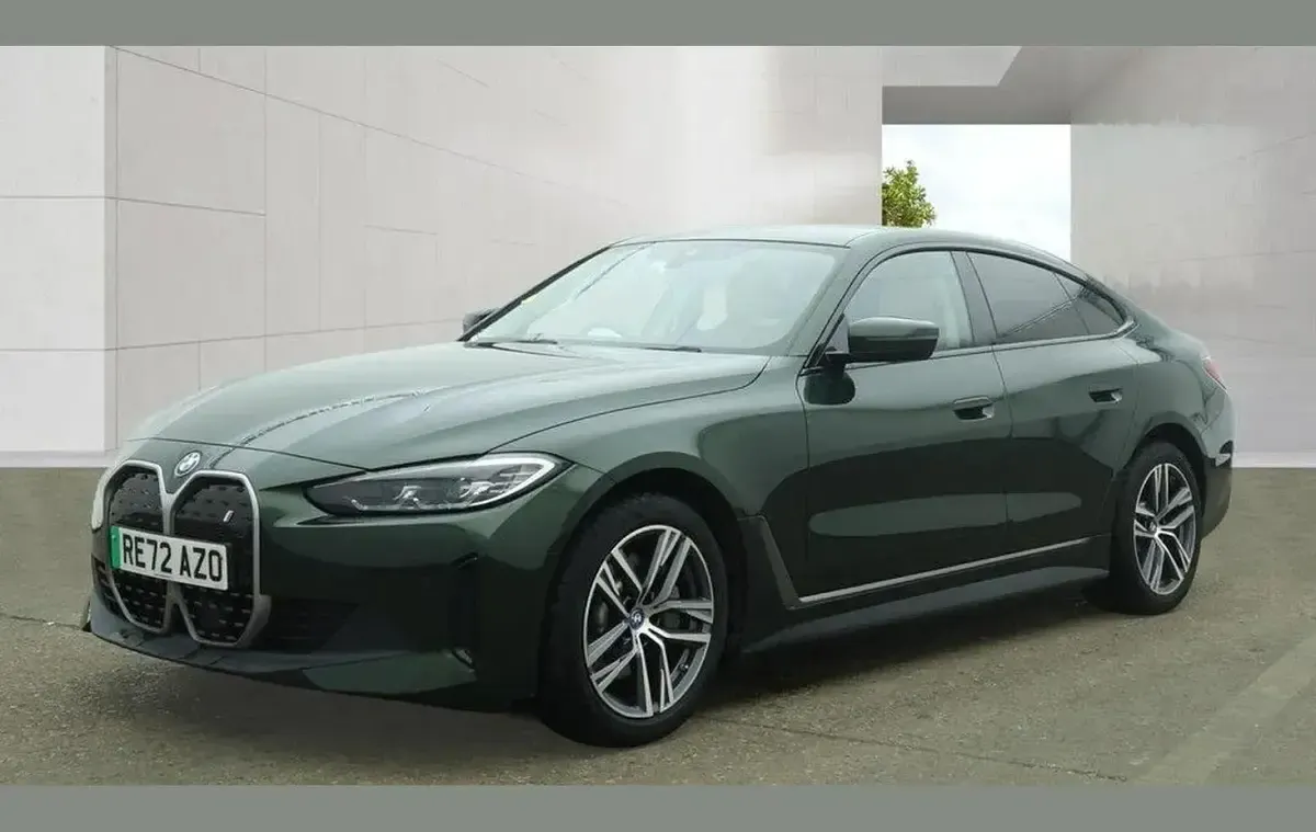 Used BMW i4 Sport Line 250 kW (340 HP) 2022 Green Sedan