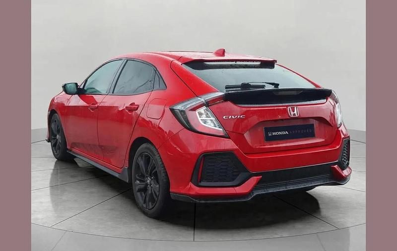 Used Honda Civic Sport 124 HP (91 kW) 2019 Red Hatchback