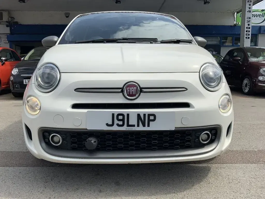 Used Fiat 500 S 69 HP (50 kW) 2017 White Hatchback