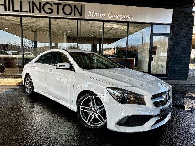 White Used 2019 Mercedes CLA180 AMG line Sedan | £16,995 (Fair price) - Image 1/4