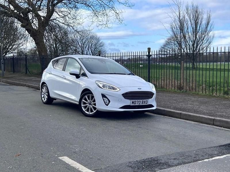 Used Ford Fiesta Titanium 2021 White Hatchback