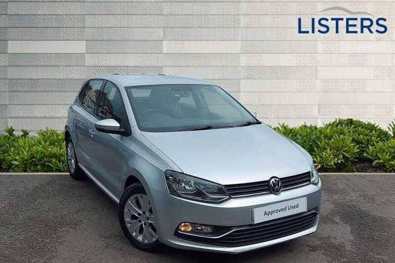 Reflex silver Used 2016 VW Polo SE Hatchback | £9,490 (Fair price) - Image 1/4