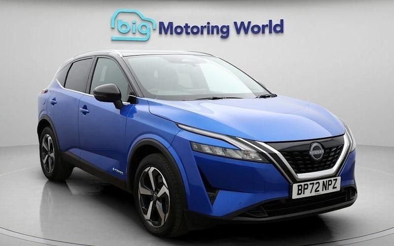 Used Nissan Qashqai N-Connecta 190 HP (139 kW) 2023 Blue SUV