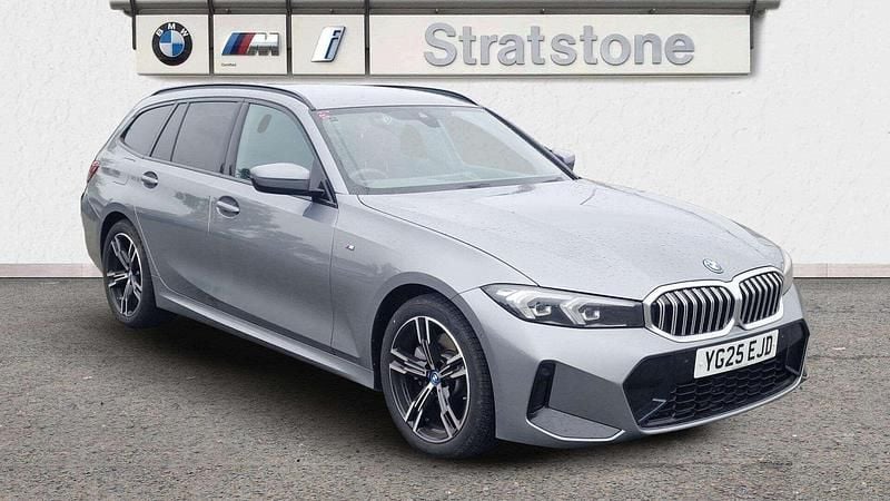 Grey Used 2025 BMW 330e M Sport Estate | £37,199 (Super price) - Image 1/3
