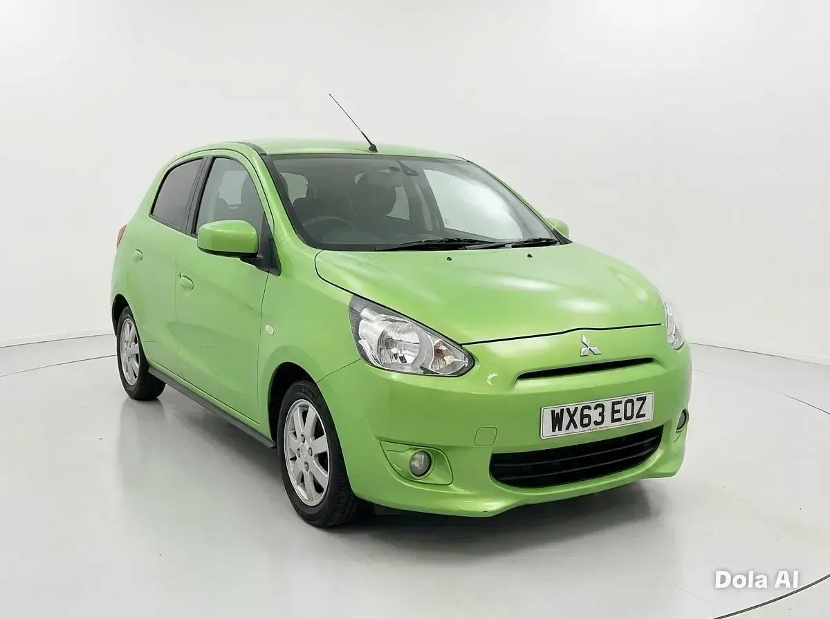 Used Mitsubishi Mirage 79 HP (58 kW) 2013 Green Hatchback