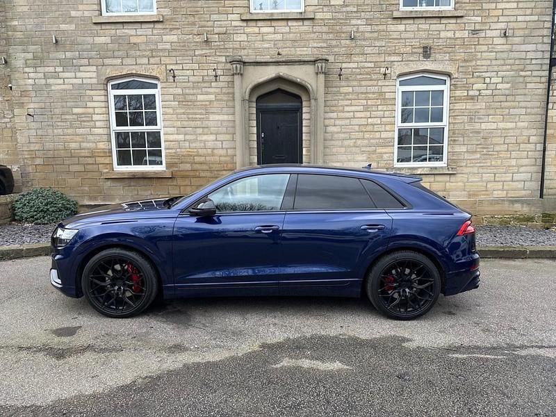 Used Audi Q8 S-Line 286 HP (210 kW) 2019 Blue SUV