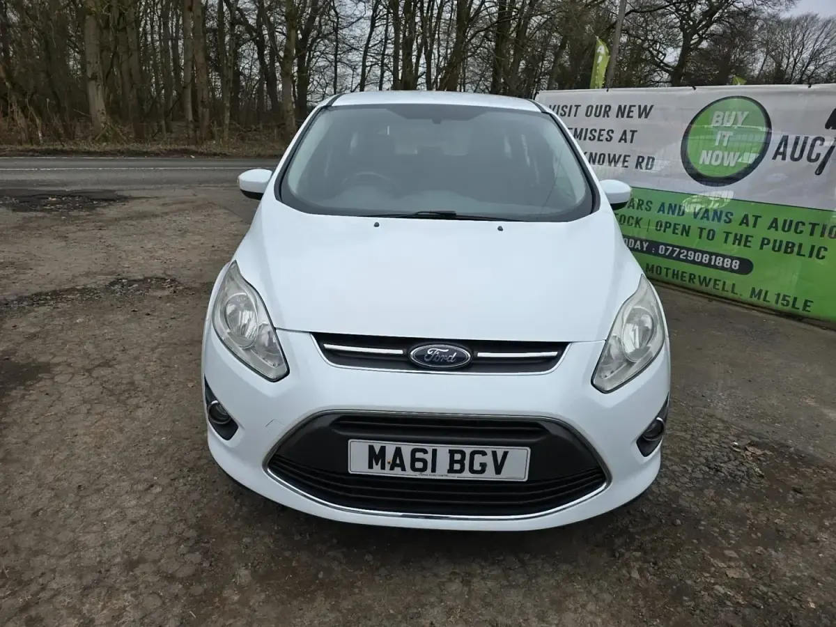 Gebraucht Ford C-MAX Zetec 2011 Weiß Van / Kleinbus