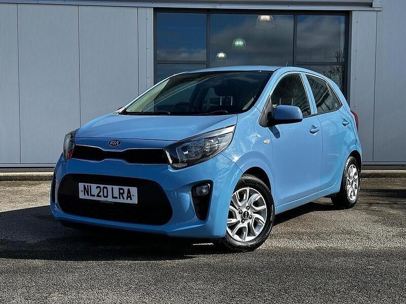 Used Kia Picanto 84 HP (61 kW) 2020 Blue Hatchback