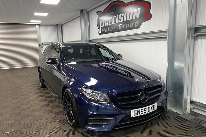 Blue Used 2020 Mercedes E220 AMG line Estate | £17,995 (Good price) - Image 1/1