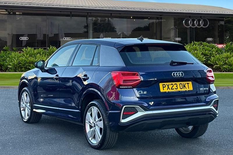 Used Audi Q2 S-Line 150 HP (110 kW) 2023 Blue SUV