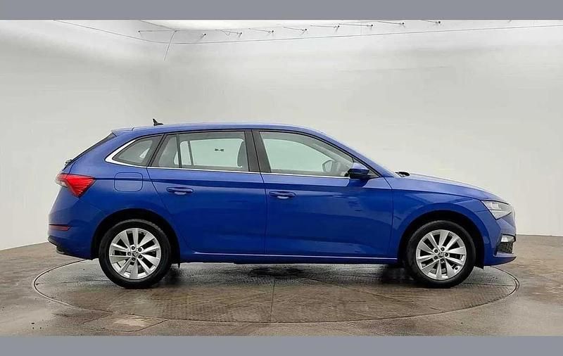 Used Skoda Scala SE Technology 108 HP (79 kW) 2023 Blue Hatchback
