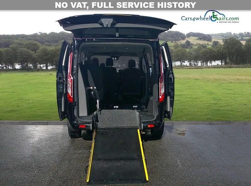 Used Ford Tourneo Custom Titanium 2019 Black Van