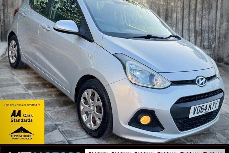 Silver Used 2014 Hyundai i10 SE Hatchback | £3,990 (Fair price) - Image 1/1