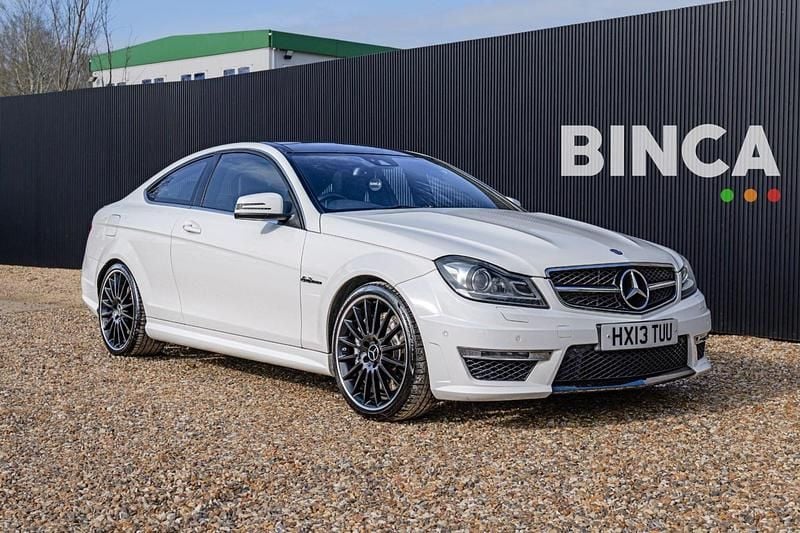 Used Mercedes C63 AMG AMG Edition 1 457 HP (336 kW) 2013 White Coupe