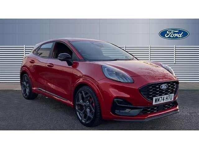 Red Used 2025 Ford Puma ST SUV | £25,489 (Fair price) - Image 1/4