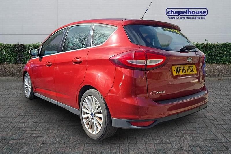 Second-hand Ford C-MAX Titanium 2016 Roșu Monovolum