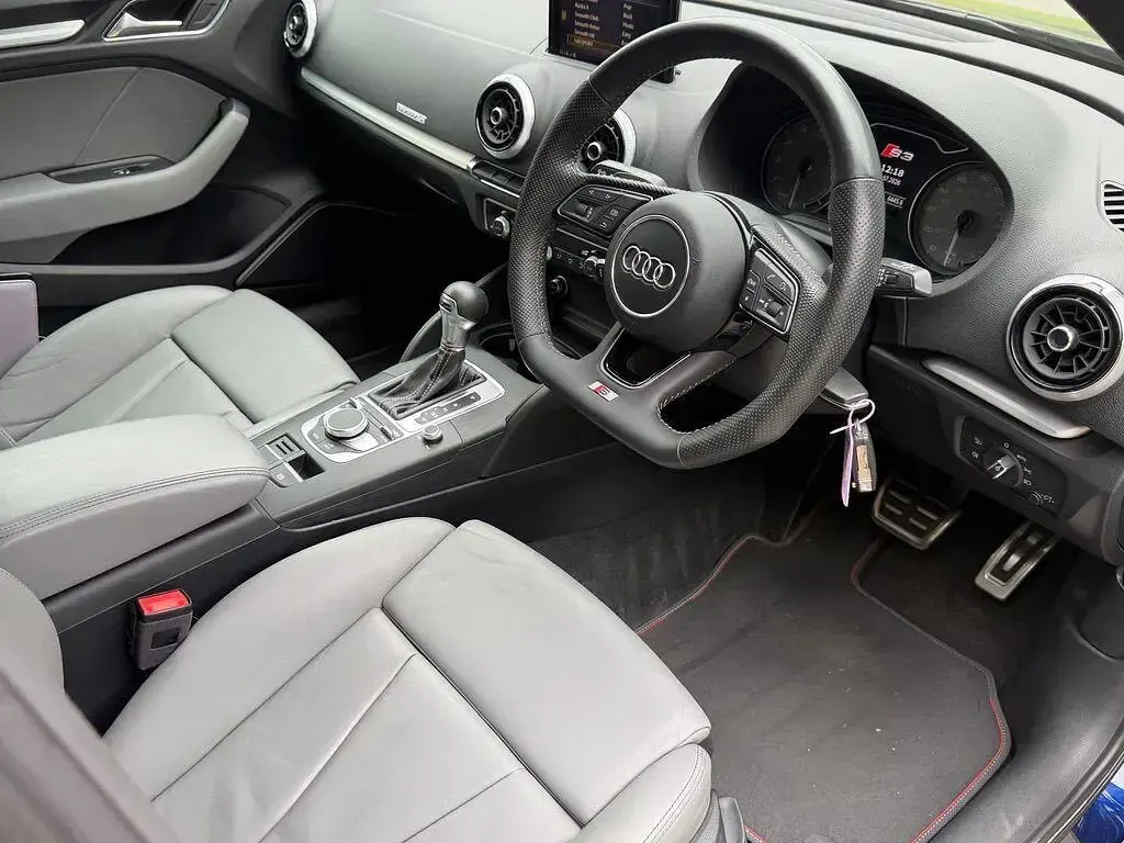 Used Audi S3 Sportback Black Edition 2018 Blue Hatchback