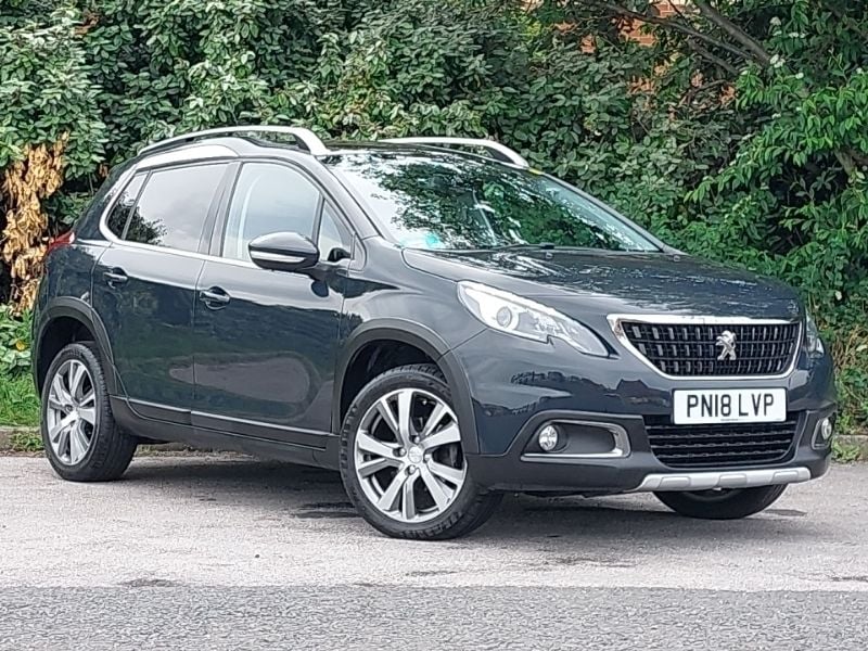 Grey Used 2018 Peugeot 2008 Allure SUV | £6,998 (Fair price) - Image 1/4