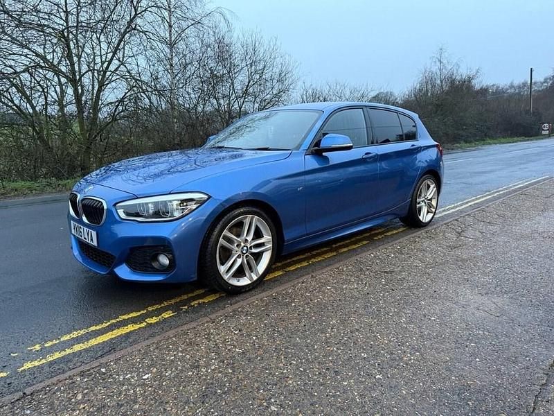Used BMW 116 M Sport 116 HP (85 kW) 2016 Blue Hatchback