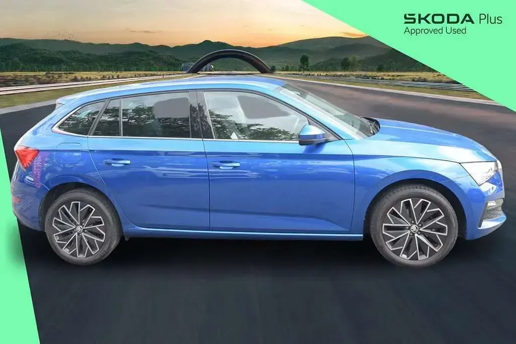 Used Skoda Scala SE L 2022 Blue Hatchback