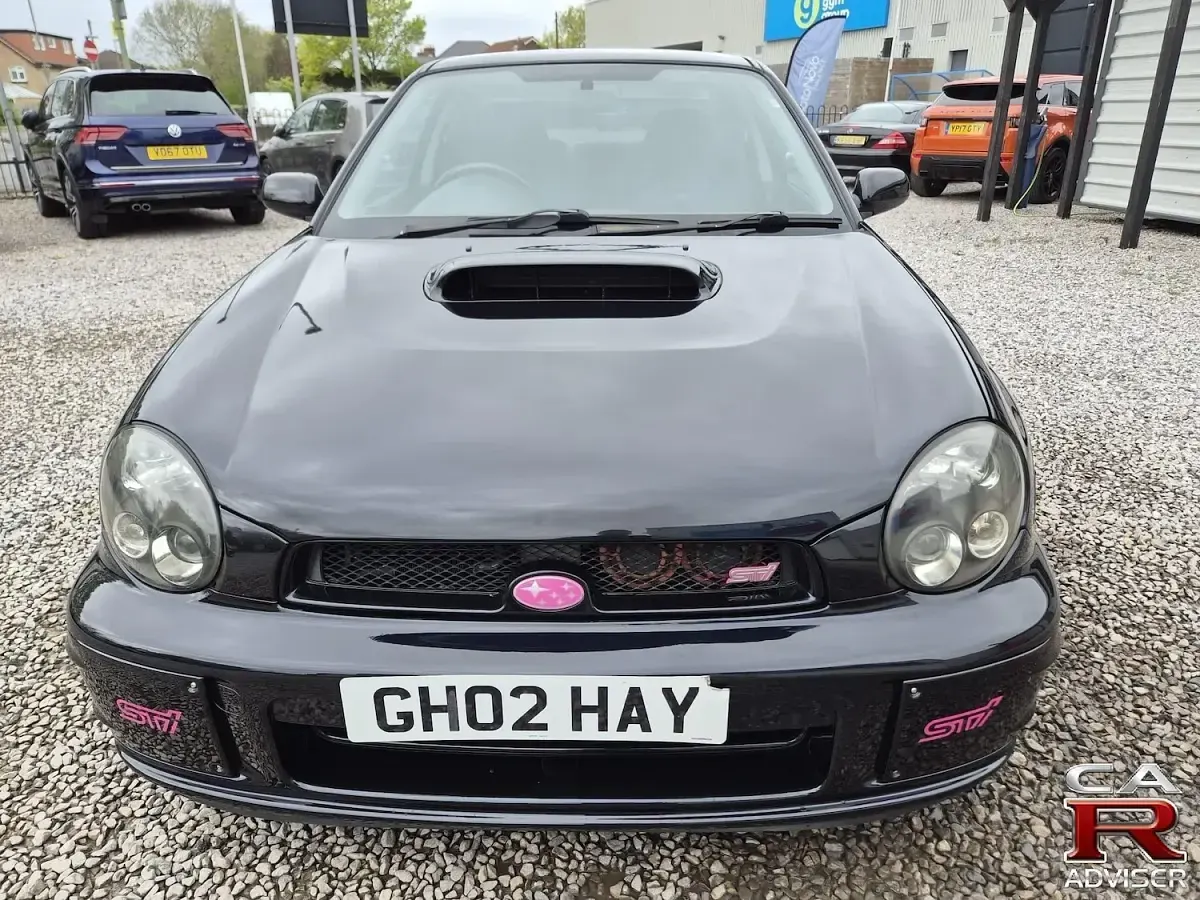 Used Subaru Impreza 299 HP (219 kW) 2002 Blue/black Sedan