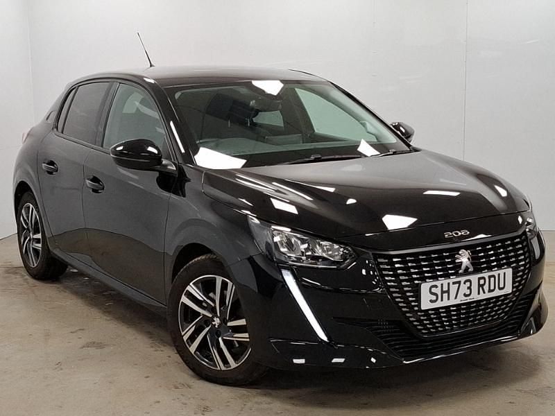 Used Peugeot 208 Allure+ 100 HP (73 kW) 2023 Black Hatchback