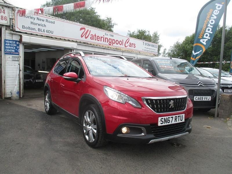 Red Used 2017 Peugeot 2008 Allure SUV | £7,995 (Fair price) - Image 1/4