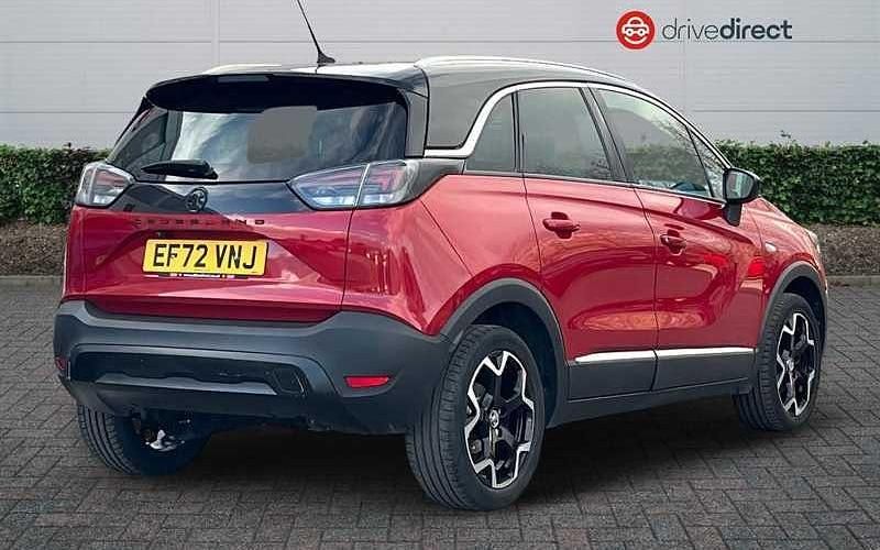 Used Vauxhall Crossland Ultimate 110 HP (80 kW) 2023 Red SUV