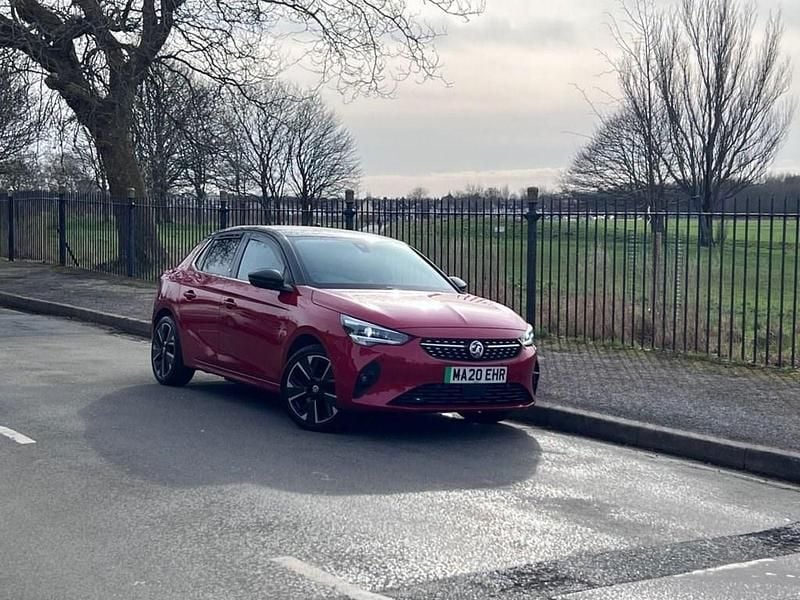 Used Vauxhall Corsa-e Elite 100 kW (136 HP) 2020 Red Hatchback
