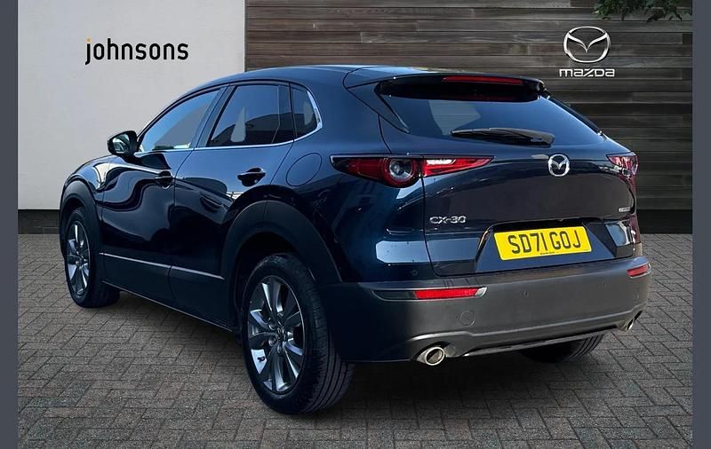 Used Mazda CX-30 Inclusive 120 HP (88 kW) 2021 Blue SUV