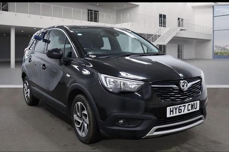Used Vauxhall Crossland X S 99 HP (72 kW) 2017 Black SUV