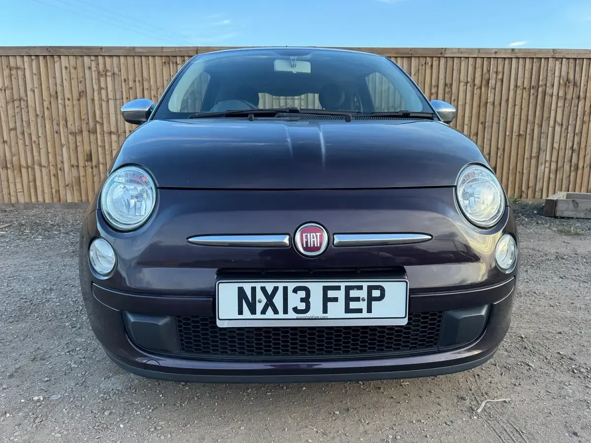 Used Fiat 500 Pop 69 HP (50 kW) 2013 Mauve/purple Hatchback