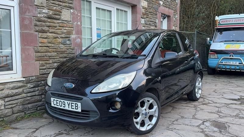 Used Ford Ka Zetec 2009 Black Hatchback