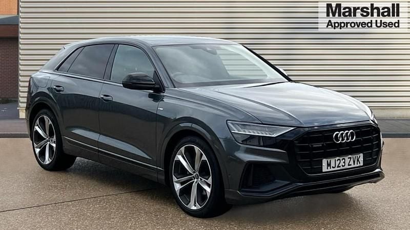Grey Used 2023 Audi Q8 Black Edition SUV | £45,995 (Fair price) - Image 1/4
