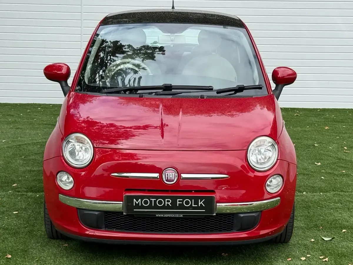 Used Fiat 500 Lounge 69 HP (50 kW) 2012 Red Hatchback