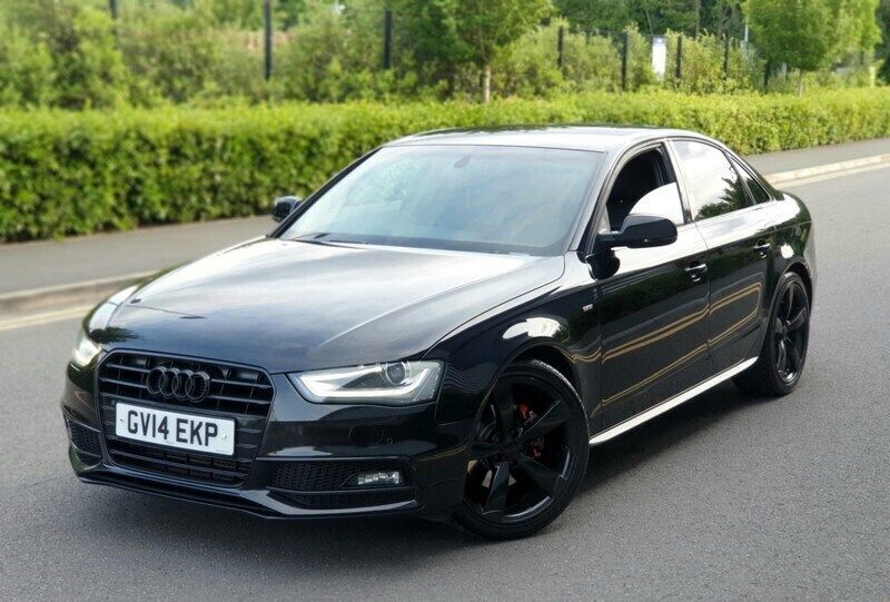 Black Used 2014 Audi A4 Black Edition Sedan | £4,995 (Good price) - Image 1/4
