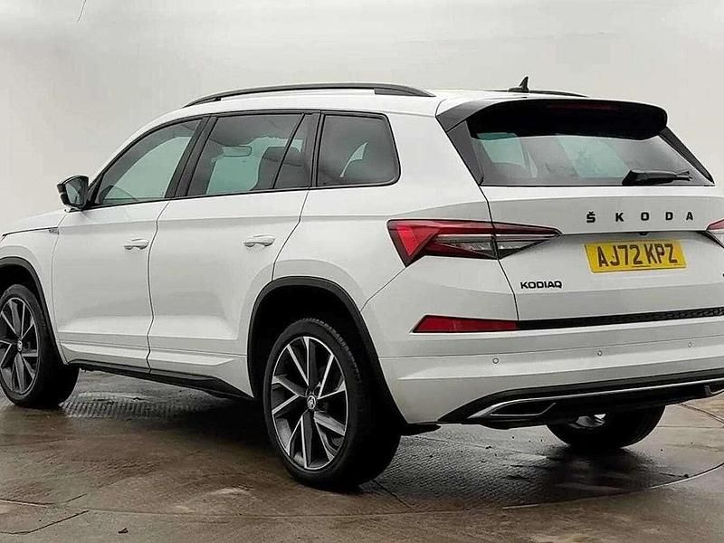 Used Skoda Kodiaq SportLine 110 HP (80 kW) 2022 White SUV