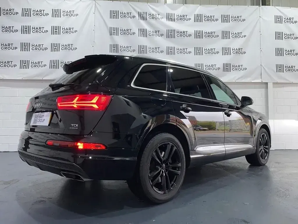 Used Audi Q7 S-Line 218 HP (160 kW) 2018 Black SUV