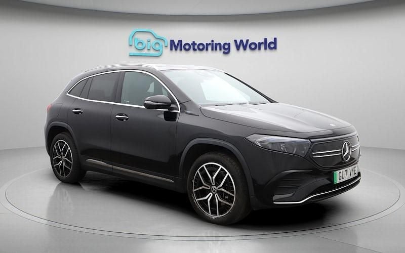 Black Used 2021 Mercedes EQA250 AMG line SUV | £19,800 (Fair price) - Image 1/4