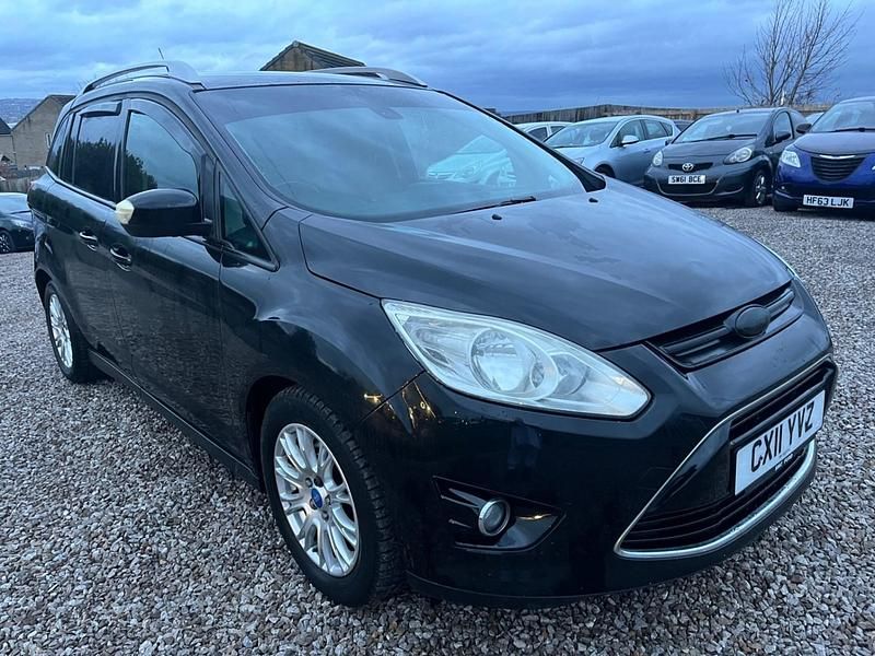 Black Used 2011 Ford Grand C-Max Titanium MPV | £1,995 (A bit pricey) - Image 1/4