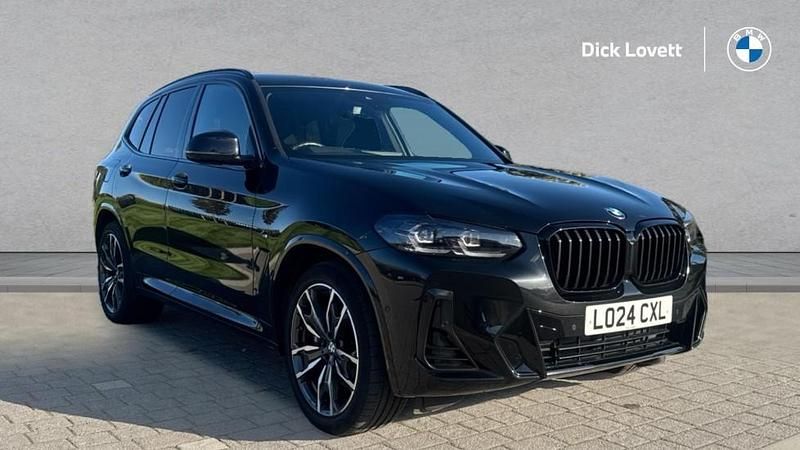 Black Used 2024 BMW X3 M Sport SUV | £40,980 (A bit pricey) - Image 1/4